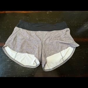 Lululemon 4” speed up shorts